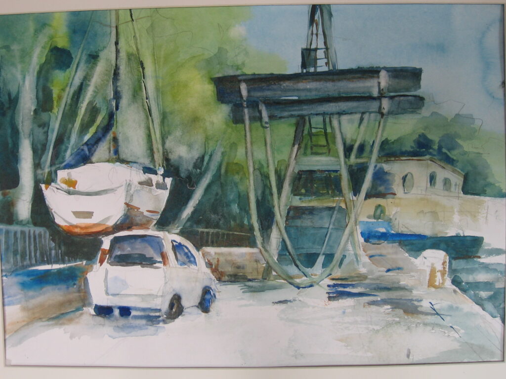 Ischa, Hafen