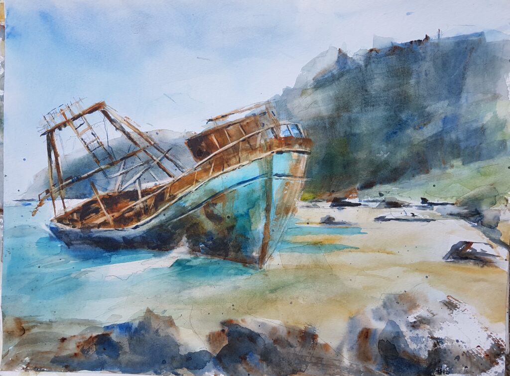 Korfu, Bootswrack