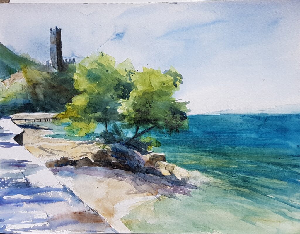 Malchesine, Strandpromenade