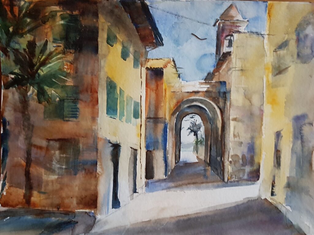 Toskana , Orbetello, Via Furio Lenzi