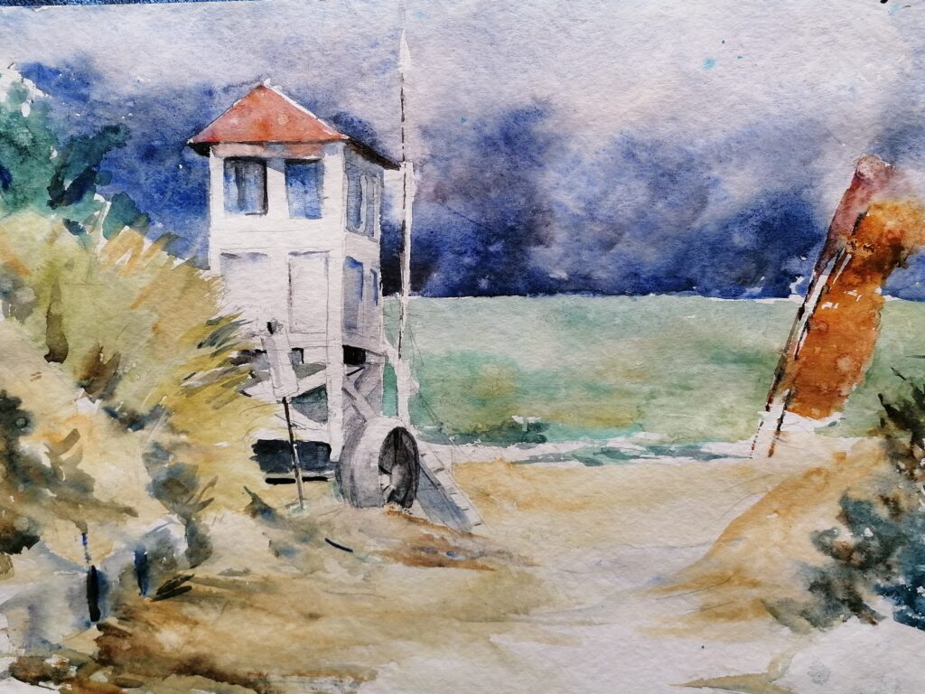 Baltrum, Strandesamt, 10. August 2021