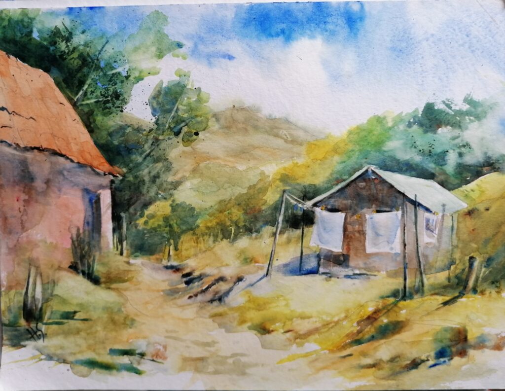 Baltrum, in den Dünen, im Ostdorf , 12. August 2021